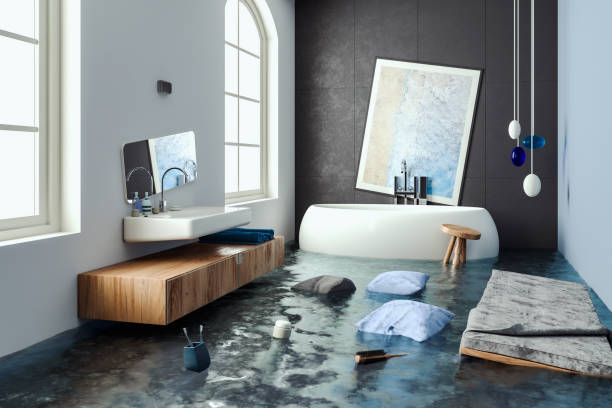 Sewage cleanup and water damage restoration in Lamont, MI